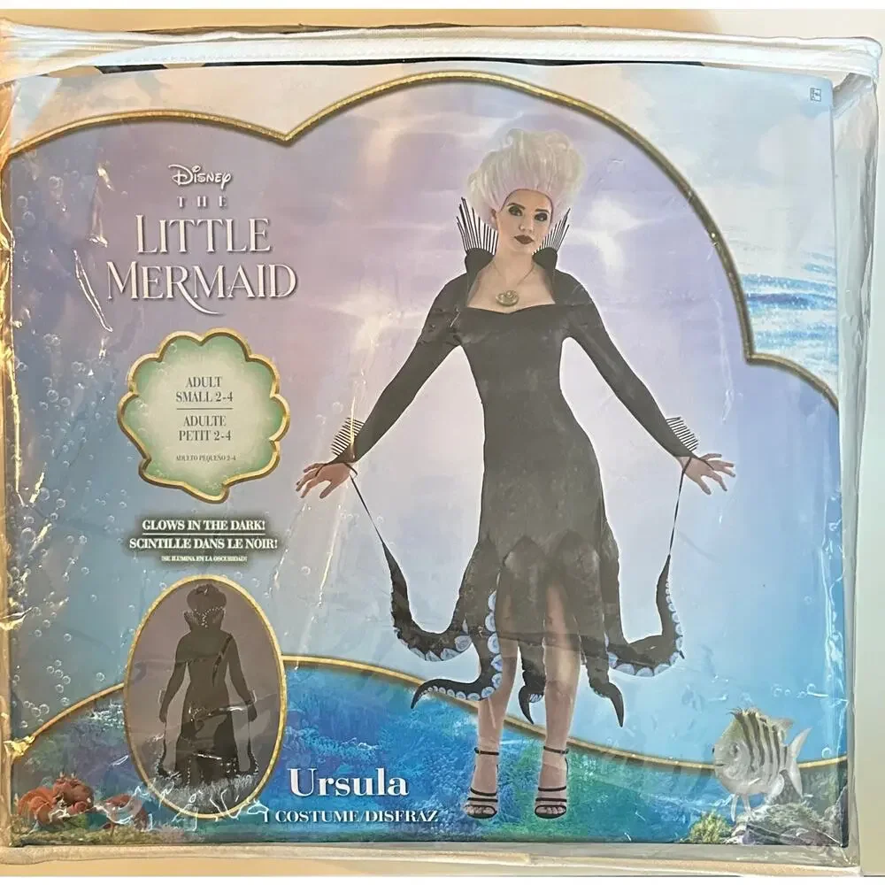 Disney The Little Mermaid Ursula Costume Black & Purple